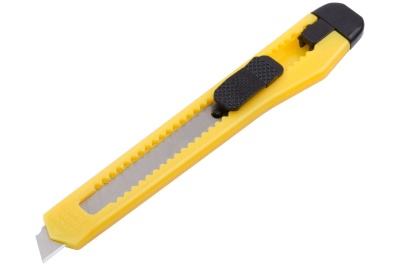 Нож 9мм технический пластиковый - фото в Миди Лтд Изображение товара Нож 9мм технический пластиковый в Миди Лтд