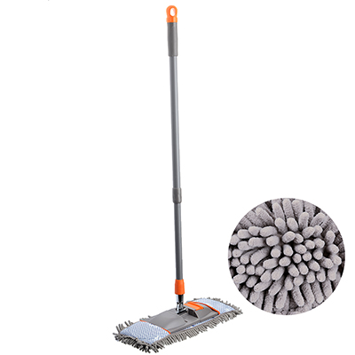 Изображение товара Швабра с насадкой из микрофибры, ручка телескоп 83-126см CHENILLE (24шт/кор) в Миди Лтд