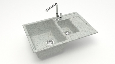Мойка матовая Карельский Камень Blondi 210/Q10 (755*500мм) светло-серая - фото в Миди Лтд Изображение товара Мойка матовая Карельский Камень Blondi 210/Q10 (755*500мм) светло-серая в Миди Лтд