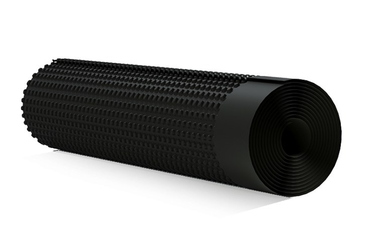 Профилированная мембрана PENOPLEX PLASTGUARD П-400 2*20м (20м/рул,40м2) - фото в Миди Лтд Изображение товара Профилированная мембрана PENOPLEX PLASTGUARD П-400 2*20м (20м/рул,40м2) в Миди Лтд