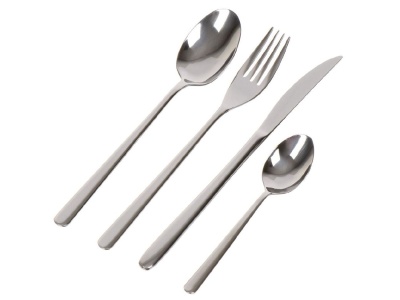 Изображение товара Набор столовых приборов нерж сталь Daniks 24 предмета (нож столовый 6шт,вилка 6шт,ложка  406719 в Миди Лтд