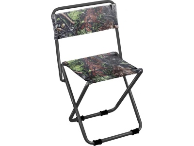 Изображение товара Стул складной походный со спинкой NIKA 385x370x650 с дубовыми листьями  в Миди Лтд