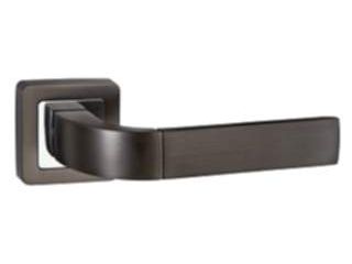 Ручки дверные ORION QR GR/CP-23 графит/хром - фото в Миди Лтд Изображение товара Ручки дверные ORION QR GR/CP-23 графит/хром в Миди Лтд