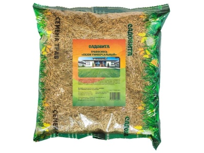 Травосмесь Садовита Газон универсальный 0,5кг - фото в Миди Лтд Изображение товара Травосмесь Садовита Газон универсальный 0,5кг в Миди Лтд