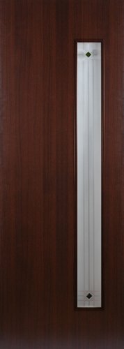 Изображение товара Полотно дверное ПО со стекл фьюзинг Стандарт ламинированное венге 900 в Миди Лтд