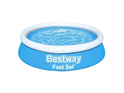 Бассейн надувной BESTWAY Fast Set 183*51см 57392 - фото в Миди Лтд Изображение товара Бассейн надувной BESTWAY Fast Set 183*51см 57392 в Миди Лтд