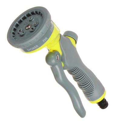 Пистолет садовый для полива  9 режимов, регулировка напора воды, АBS, INBLOOM (48шт/кор) - фото в Миди Лтд Изображение товара Пистолет садовый для полива  9 режимов, регулировка напора воды, АBS, INBLOOM (48шт/кор) в Миди Лтд