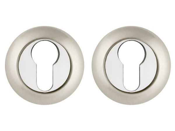 Изображение товара Накладка под цилиндр ET JR SN/CP-3 матовый никель/хром  Х в Миди Лтд