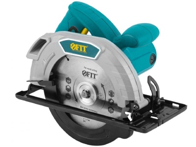 Изображение товара Пила Дисковая FIT 1280 Вт 5000 об/мин 185/20мм жел.опора (коробка) в Миди Лтд