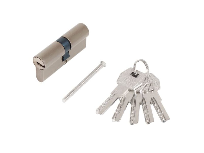 Цилиндр. механизм Стандарт MAX 70 (35*35) SN 5кл перф.ключ/ключ никель матовый - фото в Миди Лтд Изображение товара Цилиндр. механизм Стандарт MAX 70 (35*35) SN 5кл перф.ключ/ключ никель матовый в Миди Лтд