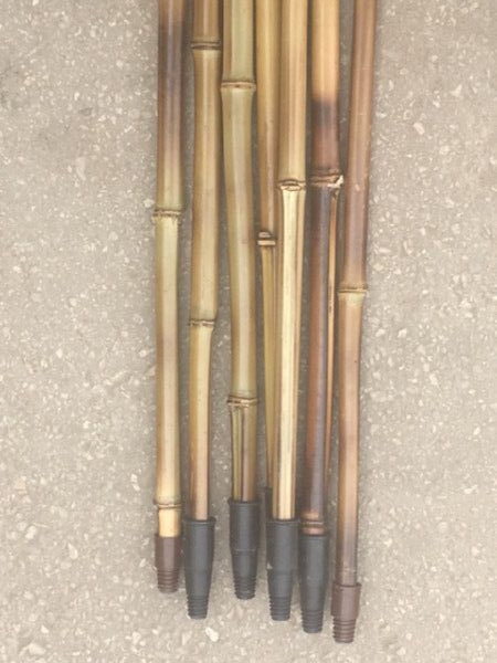 Изображение товара Черенок евро с ПВХ резьбой (бамбук) d25мм 1200мм в Миди Лтд