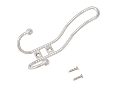 Изображение товара Вешалка-крючок 208 А СP хром Стандарт (30шт/уп) в Миди Лтд