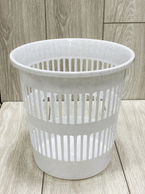 Корзина для мусора Мрамор (10шт/кор) - фото в Миди Лтд Изображение товара Корзина для мусора Мрамор (10шт/кор) в Миди Лтд