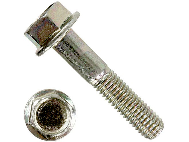 Болт 8х30 шест.гол.с фланцем высокопрочный к.п.10.9 DIN 6921  цинк (20шт/уп) - фото в Миди Лтд Изображение товара Болт 8х30 шест.гол.с фланцем высокопрочный к.п.10.9 DIN 6921  цинк (20шт/уп) в Миди Лтд