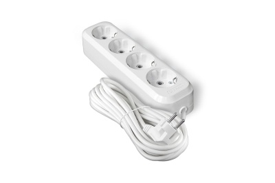 Удлинитель 4 гнезда с/з 7м (25шт/кор) - фото в Миди Лтд Изображение товара Удлинитель 4 гнезда с/з 7м (25шт/кор) в Миди Лтд