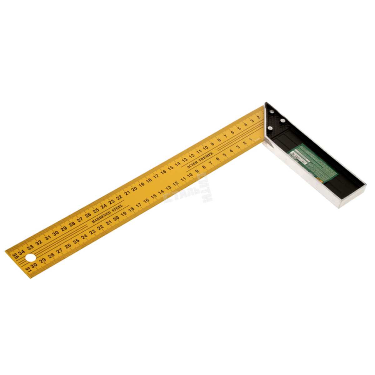 Угольник столярный СТАНДАРТ 350мм (12шт/уп) - фото в Миди Лтд Изображение товара Угольник столярный СТАНДАРТ 350мм (12шт/уп) в Миди Лтд