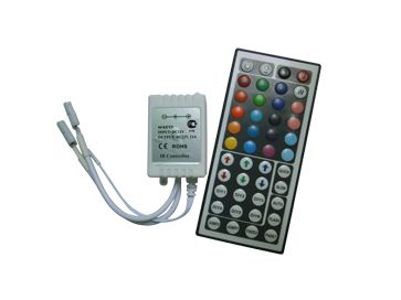 Контроллер Ecola LED 12А 144Вт 12В (288Вт 24В) с инфракрасным пультом управления - фото в Миди Лтд Изображение товара Контроллер Ecola LED 12А 144Вт 12В (288Вт 24В) с инфракрасным пультом управления в Миди Лтд