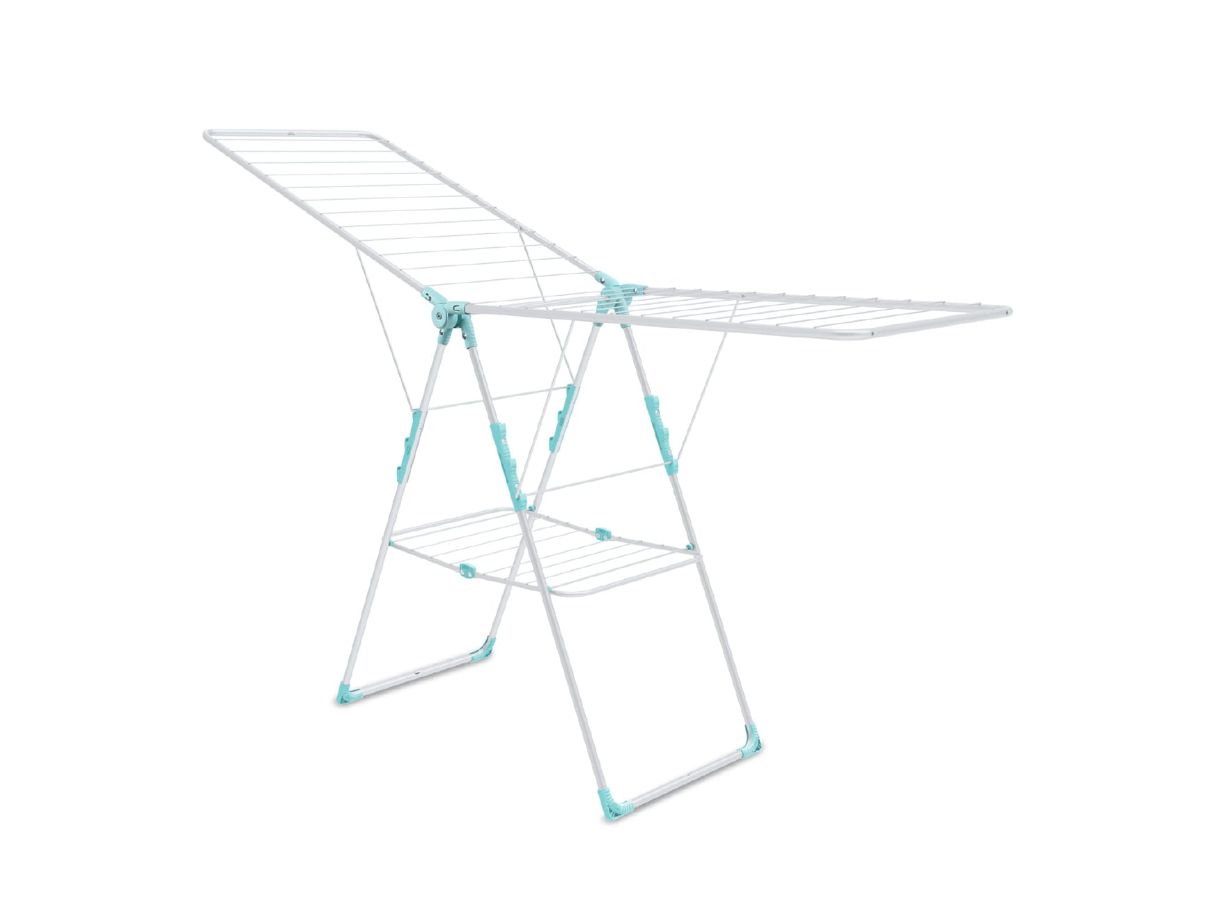 Сушилка для белья напольная NIKA 1815х515х930 21м белая - фото в Миди Лтд Изображение товара Сушилка для белья напольная NIKA 1815х515х930 21м белая в Миди Лтд