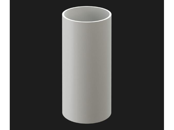 Труба водосточная DOCKE LUX Пломбир диаметр 100 мм дл.3000мм - фото в Миди Лтд Изображение товара Труба водосточная DOCKE LUX Пломбир диаметр 100 мм дл.3000мм в Миди Лтд