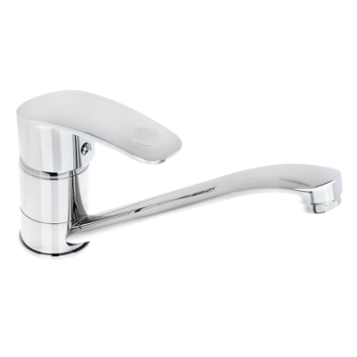 Изображение товара Смеситель для кухни СоюзКран низкий излив 25см керам картридж 40мм SK01-I114 хром цинк в Миди Лтд