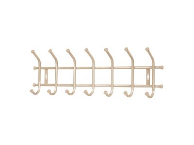 Изображение товара Вешалка настенная NIKA 685х215х85 бежевый металлик в Миди Лтд
