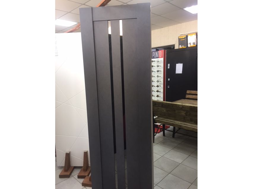 Полотно дверное ПО экошпон модель-111 Лофт темный стекло зеркальное 900 - фото в Миди Лтд Изображение товара Полотно дверное ПО экошпон модель-111 Лофт темный стекло зеркальное 900 в Миди Лтд