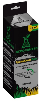 Средство ТравоСтоп Био 100мл (12шт/уп) - фото в Миди Лтд Изображение товара Средство ТравоСтоп Био 100мл (12шт/уп) в Миди Лтд