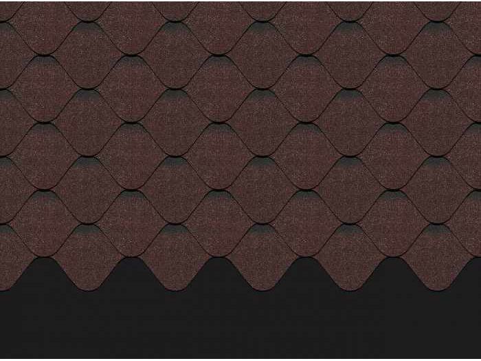 Изображение товара Черепица гибкая битумная DOCKE PIE Premium НИЦЦА 1000*315мм Какао (2,9м2/уп) Х в Миди Лтд