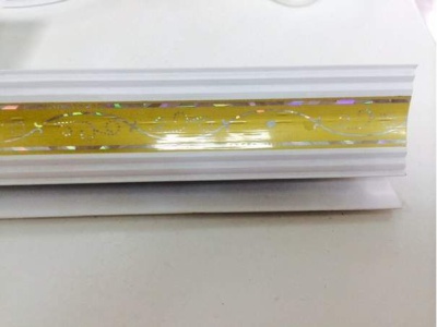 ПВХ Плинтус "Золото" 3м (уп-50шт) LS-71-2 - фото в Миди Лтд Изображение товара ПВХ Плинтус "Золото" 3м (уп-50шт) LS-71-2 в Миди Лтд