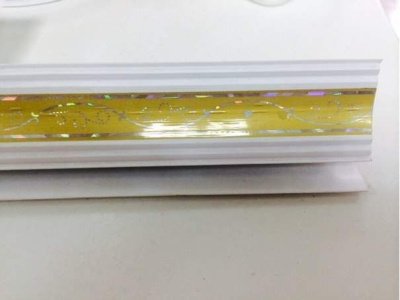 ПВХ Плинтус "Золото" 3м (уп-50шт) LS-71-2 - фото в Миди Лтд Изображение товара ПВХ Плинтус "Золото" 3м (уп-50шт) LS-71-2 в Миди Лтд