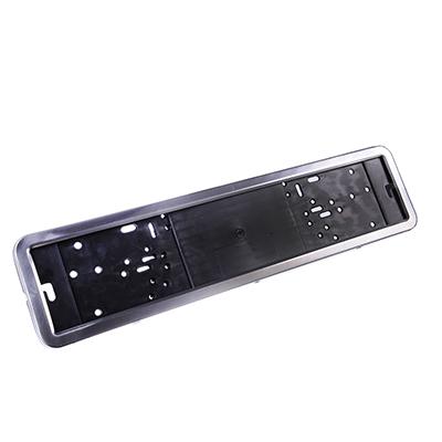 Рамка автомобильного номера пластик, нержавеющая сталь NEW GALAXY (40шт/кор) - фото в Миди Лтд Изображение товара Рамка автомобильного номера пластик, нержавеющая сталь NEW GALAXY (40шт/кор) в Миди Лтд