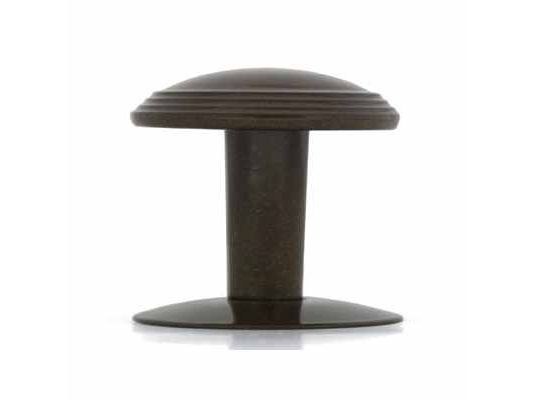 Ручка-кнопка РДК-115-Коричневый Блеск Реж (60шт/уп) - фото в Миди Лтд Изображение товара Ручка-кнопка РДК-115-Коричневый Блеск Реж (60шт/уп) в Миди Лтд