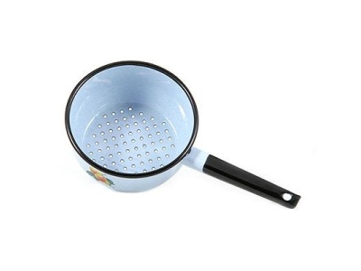 Изображение товара Дуршлаг эмаль белый гранит 1,5л Белый рябчик С-1408/Рб (8шт/уп) Х в Миди Лтд