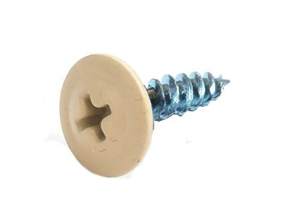 Изображение товара Саморез п/ш слоновая кость 4,2*25 RAL 1014 острая (160шт/уп) в Миди Лтд