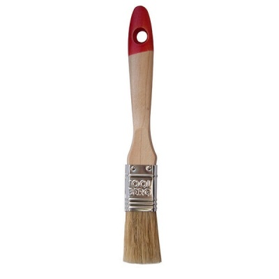 Кисть плоская Классик-Эксперт деревянная рукоятка 25мм (12шт/уп) - фото в Миди Лтд Изображение товара Кисть плоская Классик-Эксперт деревянная рукоятка 25мм (12шт/уп) в Миди Лтд