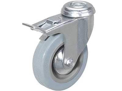 Колесо аппаратное поворотное с тормозом под болт (SChgb 25) 50мм - фото в Миди Лтд Изображение товара Колесо аппаратное поворотное с тормозом под болт (SChgb 25) 50мм в Миди Лтд