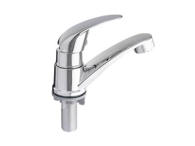 Изображение товара Смеситель для раковины СоюзКран на холодную воду керам картридж 25мм хром металлопластик SK02-М120 в Миди Лтд