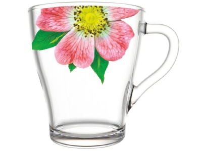 Кружка для чая Китайская роза 250мл (20шт/уп) - фото в Миди Лтд Изображение товара Кружка для чая Китайская роза 250мл (20шт/уп) в Миди Лтд