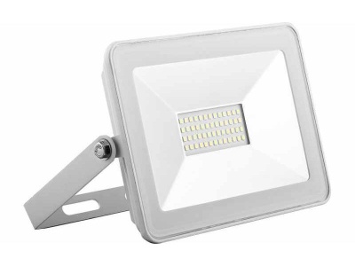 Прожектор светодиодный 30Bт SAFFIT SFL90-30 2700Лм 6400К IP65 белый - фото в Миди Лтд Изображение товара Прожектор светодиодный 30Bт SAFFIT SFL90-30 2700Лм 6400К IP65 белый в Миди Лтд