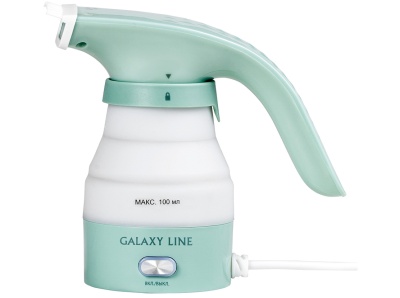Изображение товара АКЦИЯ Отпариватель для одежды GALAXY LINE 6197 700Вт объем контейнера складного силиконового 100мл в Миди Лтд