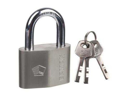 Замок навесной 60мм Ермак Страж (72шт/кор) - фото в Миди Лтд Изображение товара Замок навесной 60мм Ермак Страж (72шт/кор) в Миди Лтд