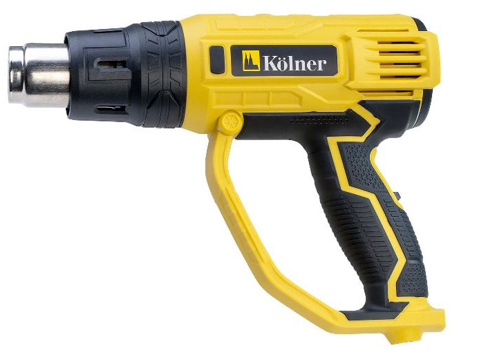 Фен технический Kolner KHG 2200Вт 60/350/500 С 500/300/500 л/мин. - фото в Миди Лтд Изображение товара Фен технический Kolner KHG 2200Вт 60/350/500 С 500/300/500 л/мин. в Миди Лтд