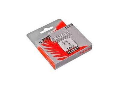 Скоба закаленная  6мм (11,3*0,7мм) д/мебел.степлера (уп-1000шт) - фото в Миди Лтд Изображение товара Скоба закаленная  6мм (11,3*0,7мм) д/мебел.степлера (уп-1000шт) в Миди Лтд