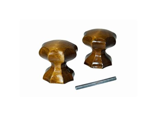 Ручка-кнопка граненая Орех (24шт/уп) - фото в Миди Лтд Изображение товара Ручка-кнопка граненая Орех (24шт/уп) в Миди Лтд