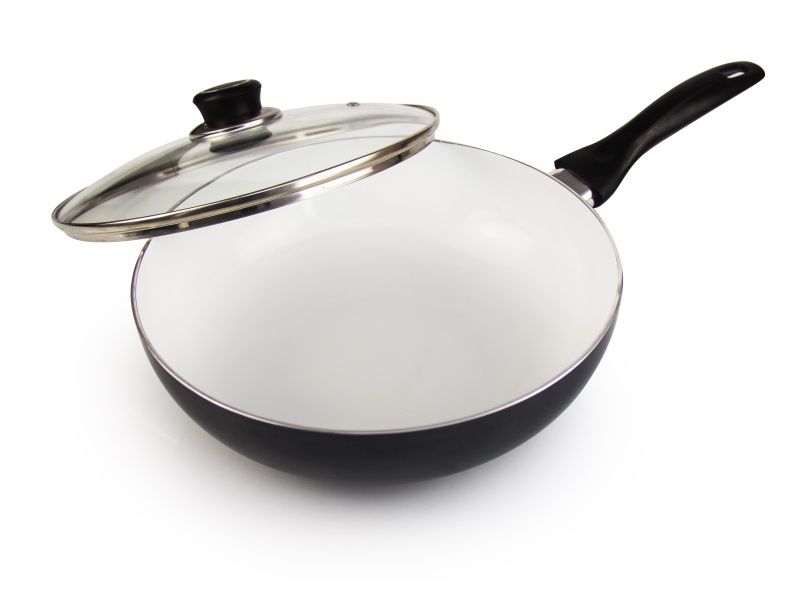 Сковорода GALAXY LINE GL 9825 26*8см с крышкой керамическое покрытие для всех видов плит - фото в Миди Лтд Изображение товара Сковорода GALAXY LINE GL 9825 26*8см с крышкой керамическое покрытие для всех видов плит в Миди Лтд