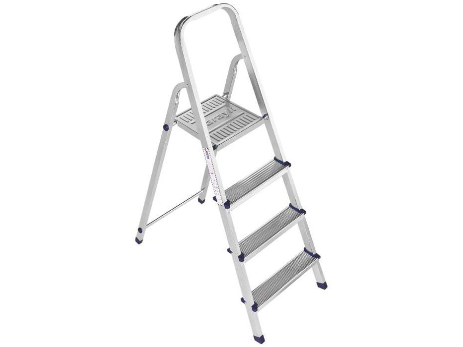 Алюминиевая стремянка 7 ступеней высота до верхней площ 145,5см 5,25кг - фото в Миди Лтд Изображение товара Алюминиевая стремянка 7 ступеней высота до верхней площ 145,5см 5,25кг в Миди Лтд