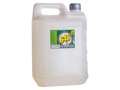 Растворитель 646 5л ГОСТ ИНТЕРСИНТЕЗ (6шт/уп; 120шт/пал) - фото в Миди Лтд Изображение товара Растворитель 646 5л ГОСТ ИНТЕРСИНТЕЗ (6шт/уп; 120шт/пал) в Миди Лтд