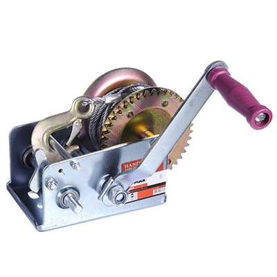 Лебедка ручная шестеренчатая 900кг ЕРМАК TRT 1201C 10м (4шт/кор) - фото в Миди Лтд Изображение товара Лебедка ручная шестеренчатая 900кг ЕРМАК TRT 1201C 10м (4шт/кор) в Миди Лтд