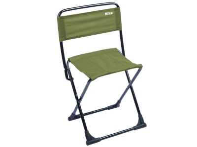 Стул складной походный со спинкой NIKA 385x350x650 хаки - фото в Миди Лтд Изображение товара Стул складной походный со спинкой NIKA 385x350x650 хаки в Миди Лтд