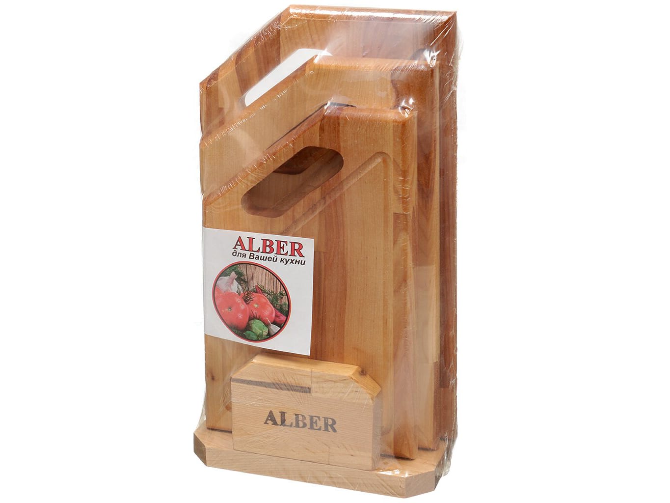 Набор досок разделочных береза с ручкой и кровостоком 3шт (5шт/уп) - фото в Миди Лтд Изображение товара Набор досок разделочных береза с ручкой и кровостоком 3шт (5шт/уп) в Миди Лтд